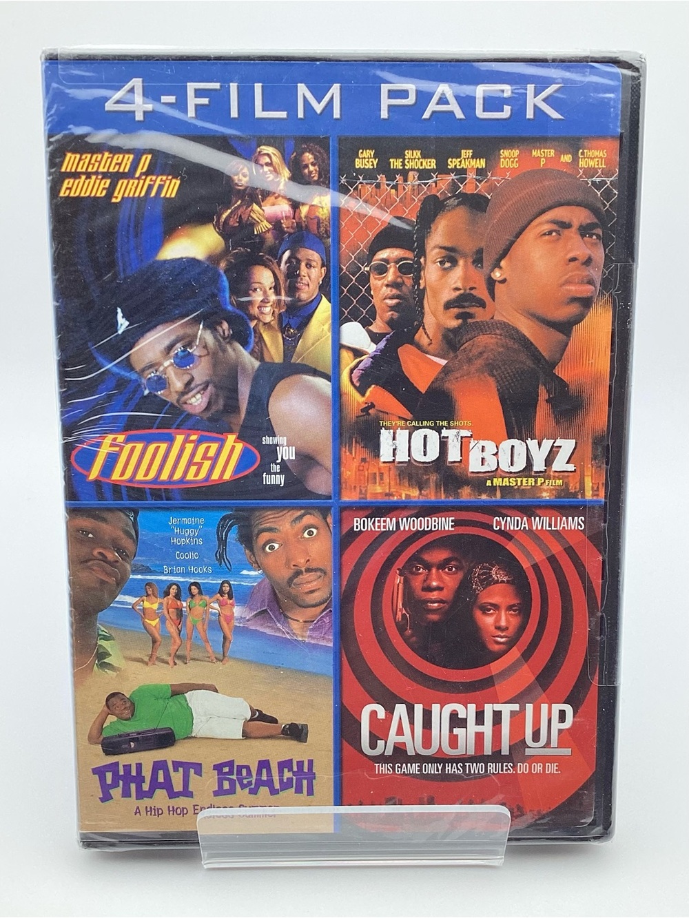 4-Film Pack DVD Collection - Foolish/Hot Boyz/Phat Beach/Caught Up